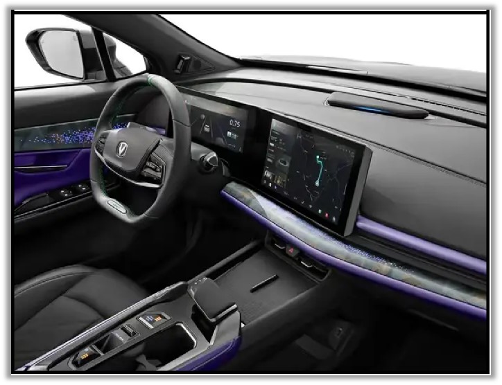 長安UNI-T 12.3inch+12.8inch曲面高清雙聯屏